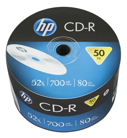Набор дисков CD-R HP 700Mb 52x 69300 (50 шт)