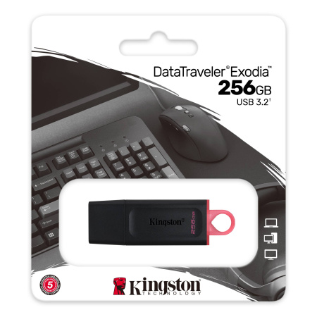 Флэшка Kingston DataTraveler Exodia 256GB USB 3.2 Gen 1