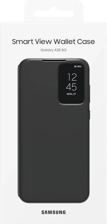 Чехол Samsung Smart View Wallet Case A35 5G (черный)