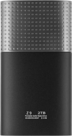 Внешний SSD-накопитель Netac Z9 2TB NT01Z9-002T-32BK (USB 3.2 Type-A/Type-C)