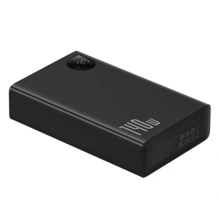 Внешний аккумулятор Baseus Adaman Digital Display Fast Charge Power Bank 140W 24000mAh (черный)