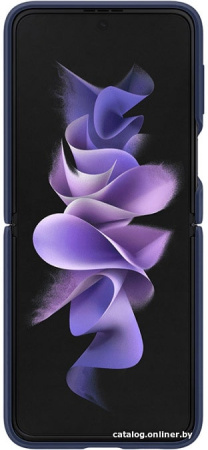 Чехол Samsung Silicone Cover with Ring для FLIP3, Navy