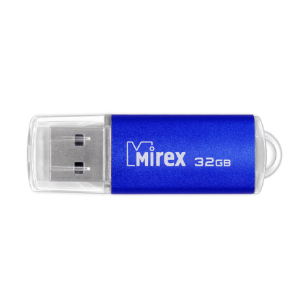 Флешка 32GB USB 2.0 Flash Mirex UNIT (Синий)