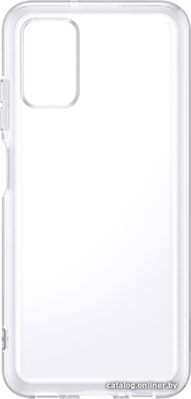 Чехол Samsung Soft Clear Cover для A03s, прозрачный