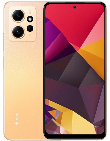 Смартфон REDMI NOTE 12 6GB/128GB Sunrise Gold RU (23021RAA2Y)