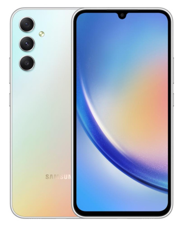 Смартфон Samsung Galaxy A34 8/256Gb Awesome Silver