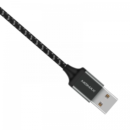 Кабель Momax Zero DTA11D (USB-A/USB-C, 1м, серый)