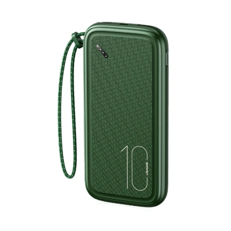 Внешний аккумулятор Usams US-CD150 PB56 10000mAh (зеленый)
