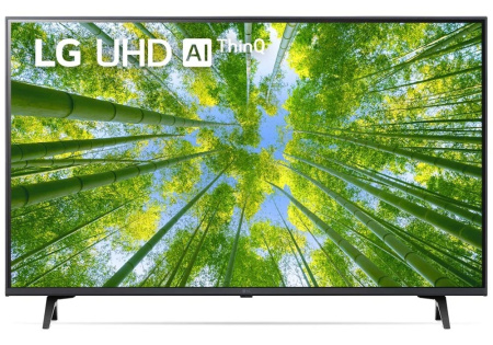Телевизор LG 43UQ80006LB, 43", черный, СТБ