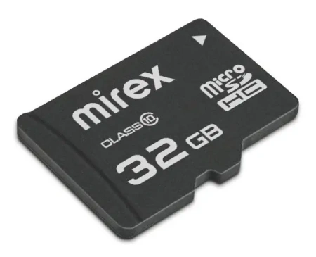 Карта памяти Mirex 32GB microSDHC 13613-AD10SD32 (с адаптером)