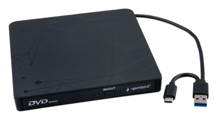 Оптический привод Gembird DVD-USB-03