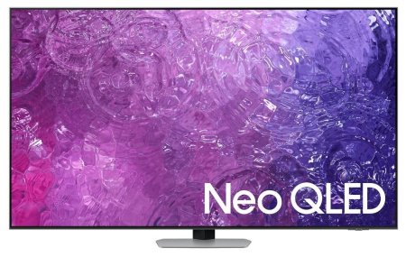 Телевизор Samsung Neo QLED 4K QN90C QE55QN90CAUXRU (55", Smart TV (Samsung Tizen), Wi-Fi, Bluetooth, серебристый)