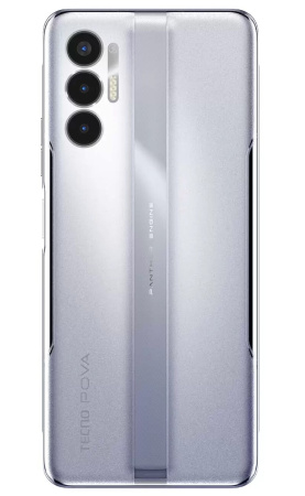 Смартфон TECNO POVA 3 6GB/128GB Tech Silver (LF7n)