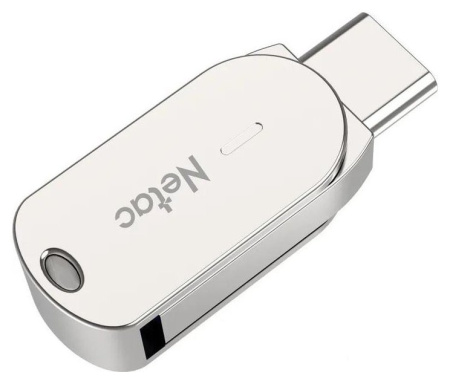 Флешка 64GB USB / TypeC FlashDrive Netac U785С