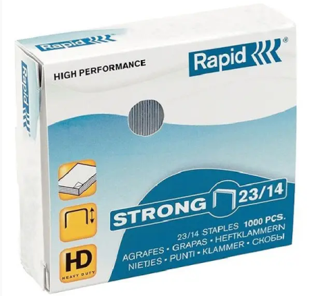 Скобы для степлера Rapid Strong 23/14 1M 24870100