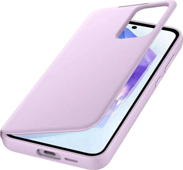 Чехол Samsung Smart View Wallet Case A55 5G (лавандовый)
