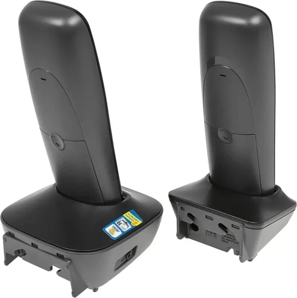 Радиотелефон Panasonic KX-TG1612RUH (база + 2 трубки, цвет серый)