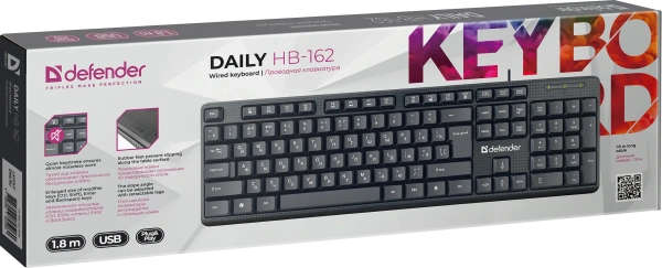 Клавиатура Defender Daily HB-162 45162