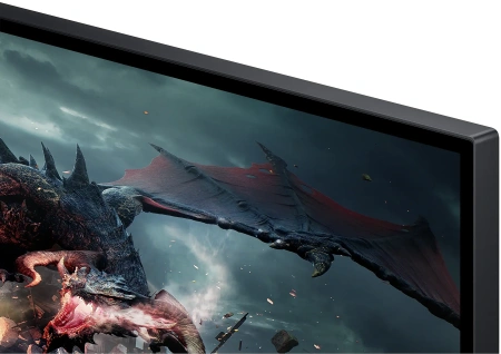 Монитор Samsung Odyssey G5 G50D QHD LS27DG502EIXCI (27", 2560x1440, IPS, 180 Гц, HDMI+DP, портретный режим)